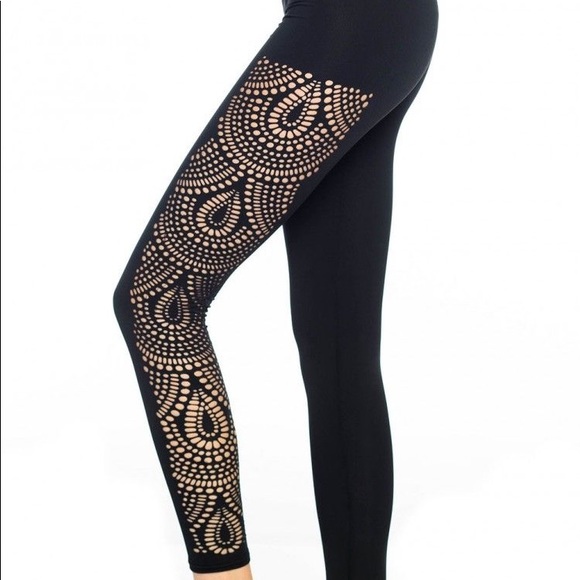 Pants - Laser cut leggings